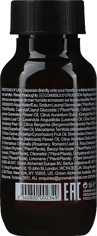 PREZENT! Żel do mycia ciała - Grown Alchemist Body Cleanser Chamomile, Bergamot & Rosewood — Zdjęcie N2