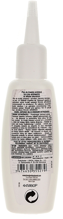 PRZECENA! Płyn do trwałej ondulacji włosów naturalnych - L'Oreal Professionnel Dulcia Advanced Perm Lotion 1 * — Zdjęcie N2