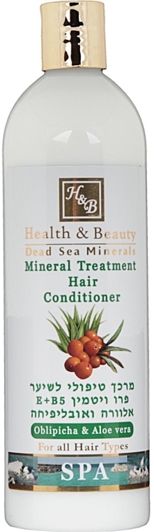 Odżywka na bazie minerałów z Morza Martwego - Health And Beauty Mineral Treatment Hair Conditioner — Zdjęcie N1