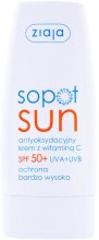 Kup Antyoksydacyjny krem z witaminą C SPF 50+ - Ziaja Sopot Sun