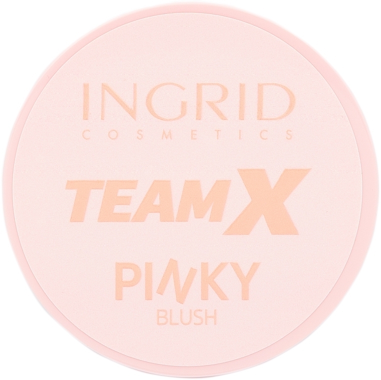 Róż do policzków - Ingrid Cosmetics Pinky Team X — Zdjęcie N1