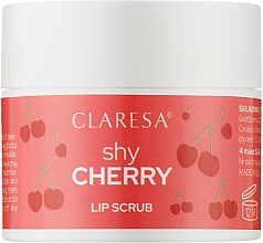 Peeling do ust Nieśmiała Wiśnia - Claresa Lip Scrub Shy Cherry — Zdjęcie N1