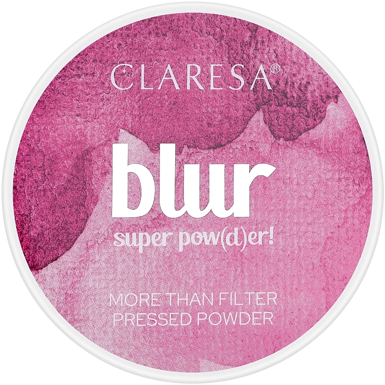 Puder prasowany - Claresa Blur Super Pow (D) Er  — Zdjęcie N2