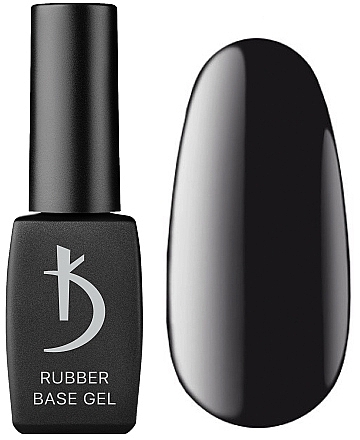 Baza pod lakier żelowy, czarna - Kodi Professional Rubber Base Gel Black — Zdjęcie N1