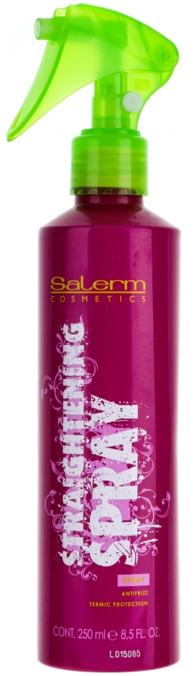 Spray do prostowania włosów - Salerm Straightening Spray — Zdjęcie N1