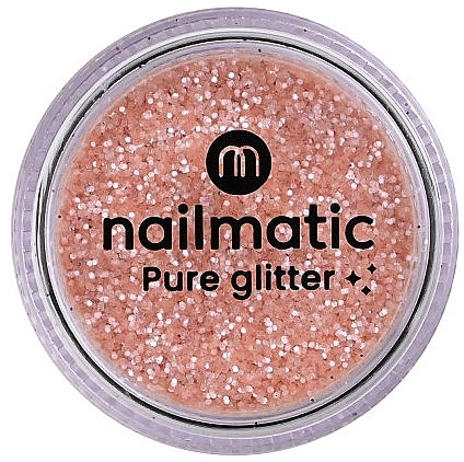 Brokat do paznokci - Nailmatic Pure Glitter Rose Gold Glitters — Zdjęcie N1