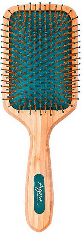 Szczotka - Agave Healing Oil Natural Bamboo Paddle Brush — Zdjęcie N1