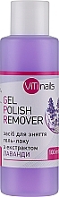 Kup Zmywacz do paznokci żelowych z wyciągiem z lawendy - ViTinails Gel Polish Remover