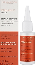 Serum do skóry głowy z witaminą C - Makeup Revolution Vitamin C Shine Scalp Serum — Zdjęcie N2