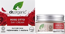 Krem przeciwstarzeniowy na dzień - Dr Organic Bioactive Skincare Rose Otto Day Cream — Zdjęcie N2