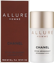 Chanel Allure Homme - Perfumowany dezodorant w sztyfcie dla mężczyzn — Zdjęcie N2