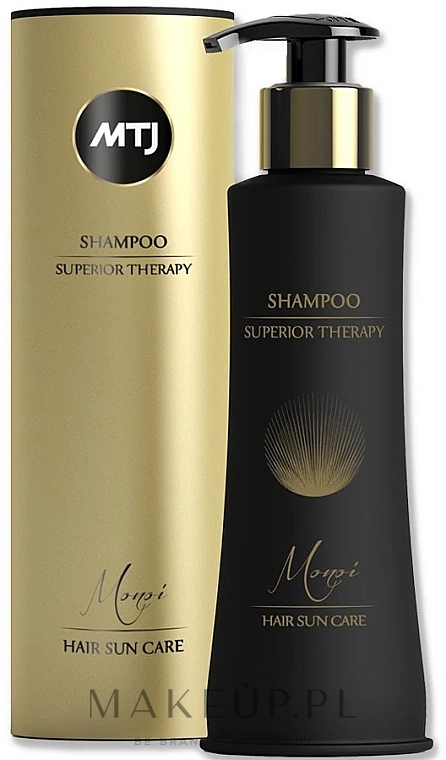 Szampon do włosów z filtrem przeciwsłonecznym - MTJ Cosmetics Superior Therapy Sun Monoi Shampoo — Zdjęcie 200 ml