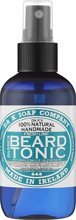 Tonik do pielęgnacji brody Świeża limonka - Dr K Soap Company Beard Tonic Fresh Lime — Zdjęcie N1