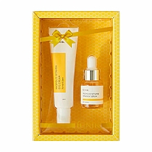 Kup Zestaw - iUNIK Propolis Vitamin Eye Cream Set (eye/cr 30 ml + ser 15 ml)