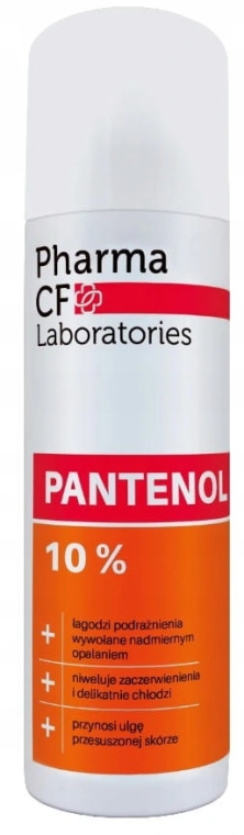 Łagodząca pianka do ciała po opalaniu z pantenolem - Pharma CF Pantenol — Zdjęcie N1