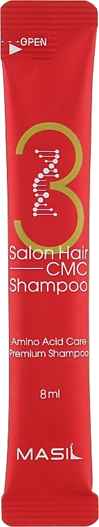 PRZECENA! Szampon z aminokwasami - Masil 3 Salon Hair CMC Shampoo (próbka) * — Zdjęcie N7