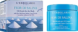 Gruboziarnisty peeling solny do ciała - L'Erbolario Fior Di Salina Body Scrub — Zdjęcie N2