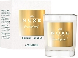 Zestaw - NUXE Prodigieux® (perf/15 ml + oil/100 ml + sh/gel/100 ml + candle/70 g) — Zdjęcie N8