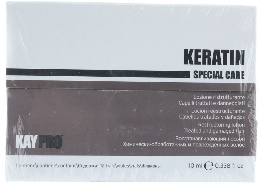 Balsam do włosów z keratyną w ampułkach - KayPro Special Care Keratin — Zdjęcie N2