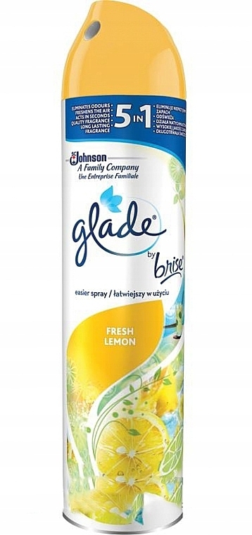 Odświeżacz powietrza Cytryna - Glade Fresh Lemon Air Freshener — Zdjęcie N3
