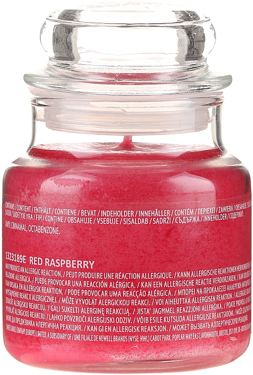 Świeca zapachowa w słoiku - Yankee Candle Red Raspberry — Zdjęcie N6