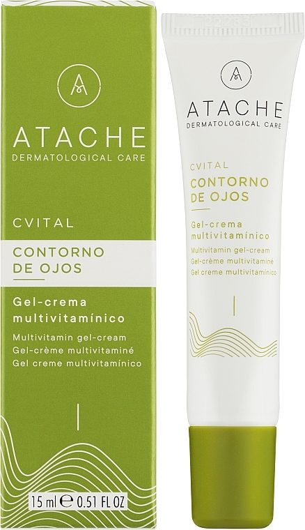 Multiwitaminowy krem ​​pod oczy z witaminami A i C - Atache C Vital Multivitamin A+C Eye Contour Cream — Zdjęcie N2