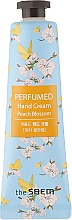 Perfumowany krem do rąk Kwiat brzoskwini - The Saem Perfumed Peach Blossom Hand Cream — Zdjęcie N1