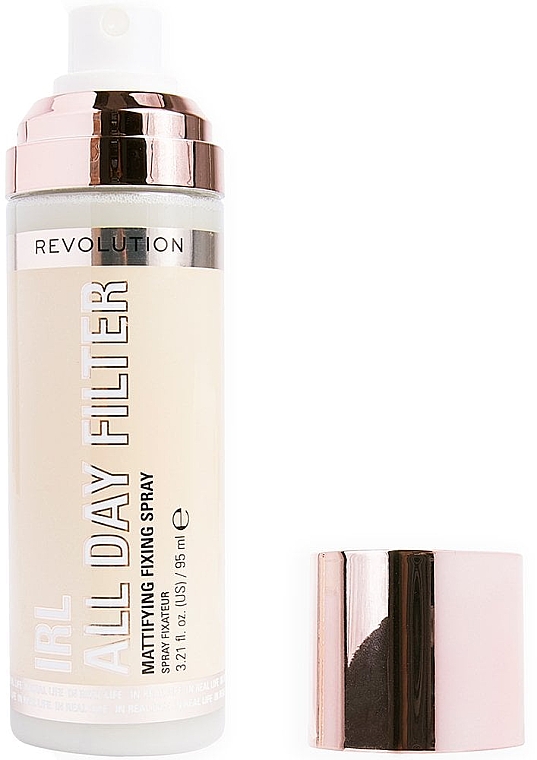 Spray utrwalający makijaż - Makeup Revolution IRL All Day Filter Fixing Spray — Zdjęcie N2