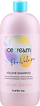 Szampon dodający objętości włosom cienkim i bez życia - Inebrya Ice Cream Pro-Volume Shampoo — Zdjęcie N3