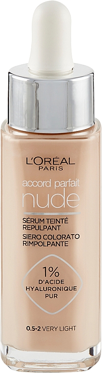 Serum tonalne - L'Oreal Paris Accord Parfait Nude — Zdjęcie N1