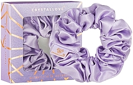 Kup Jedwabna gumka do włosów, liliowa - Crystallove