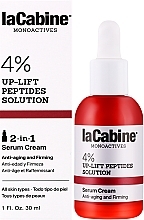 Krem-serum do twarzy - La Cabine Monoactives 4% Peptides Serum Cream — Zdjęcie N2
