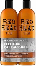 Zestaw do włosów - Tigi Bed Head Colour Goddess (shm 750 ml + cond 750 ml) — Zdjęcie N1