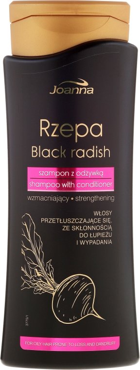 Wzmacniający szampon z odżywką do włosów przetłuszczających się - Joanna Rzepa — Zdjęcie N3