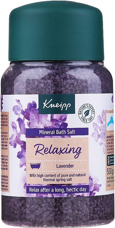 Kryształki do kąpieli z lawendą Lawendowe sny - Kneipp Lavender Bath Salt — Zdjęcie N1