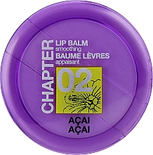 Wygładzający balsam do ust Jagody acai - Mades Cosmetics Chapter 02 Acai Lip Balm — Zdjęcie N1