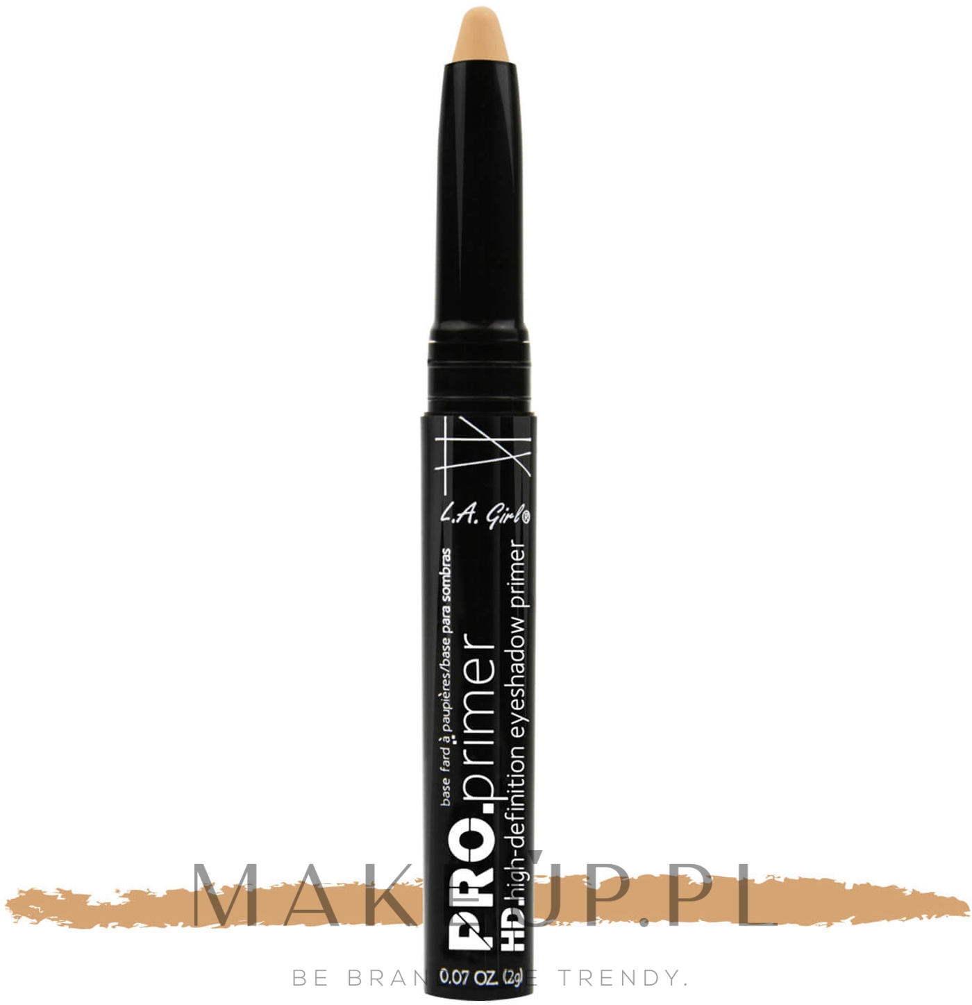 Baza pod cienie - L.A. Girl HD PRO Primer Eyeshadow Stick — Zdjęcie Nude