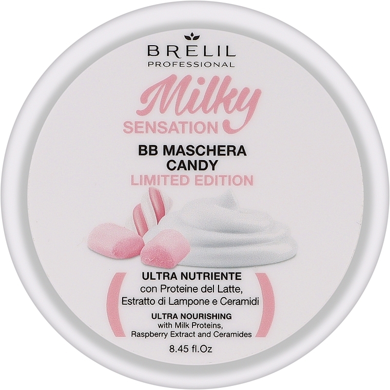 Maska do włosów - Brelil Milky Sensation BB Maschera Candy Limited Edition  — Zdjęcie N1