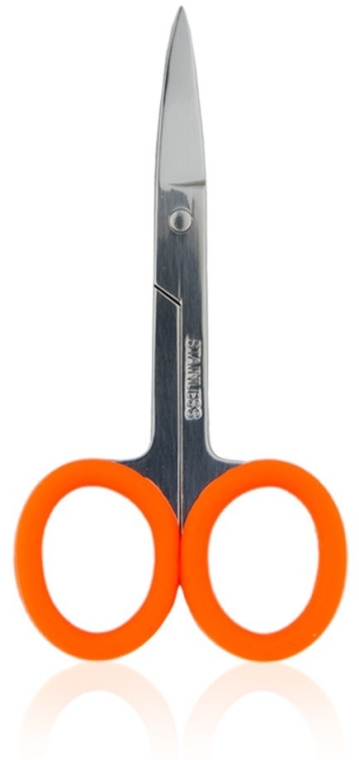 Nożyczki do manicure Neon Play 2223, pomarańczowe - Donegal — Zdjęcie N1