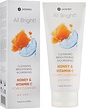 Kup Pianka oczyszczająca do twarzy z miodem i witaminą C - Jkosmec All Bright Honey and Vitamin C Foam Cleanser