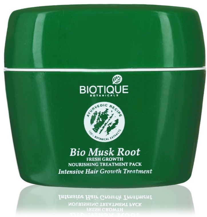 Odżywcza maska do włosów - Biotique Bio Musk Root Fresh Growth — Zdjęcie N1