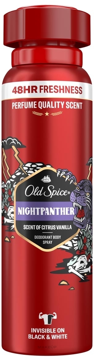 Dezodorant w sprayu - Old Spice Night Panther Deodorant Spray — Zdjęcie 150 ml