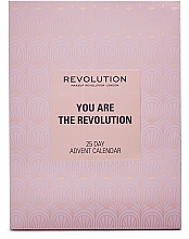 Kalendarz adwentowy 2022 - Makeup Revolution You Are The Revolution 25 Day Advent Calendar 2022 — Zdjęcie N2