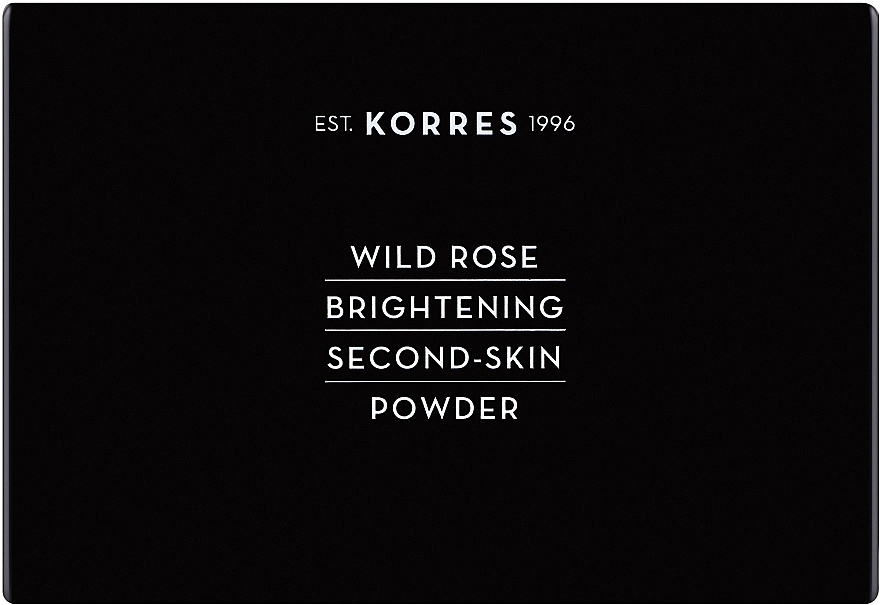 Rozświetlający puder do twarzy - Korres Wild Rose Brightening Second Skin Powder — Zdjęcie N2