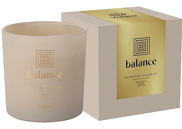 Świeca zapachowa w matowym szkle Balance - Bispol Valpe Balance Scented Candle — Zdjęcie N1