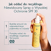 Spray do opalania twarzy i ciała - Caudalie Vinosun Protect Spray Invisible SPF30 — Zdjęcie N8