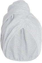 Sportowy turban-ręcznik do włosów, szary - Glov Eco-Friendly Sports Hair Wrap Grey — Zdjęcie N1