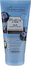 Kup Nawilżająco-rozświetlający mus do mycia twarzy - Bielenda Blueberry C-Tox Face Mousse For Face Cleansing