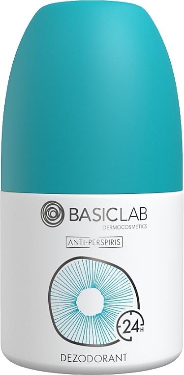 Antyperspirant-dezodorant w kulce 24h - BasicLab Dermocosmetics Anti-Perspiris 