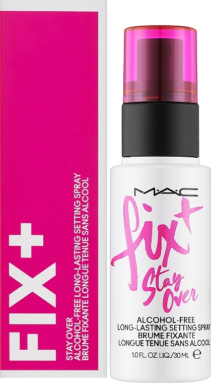 Spray utrwalający makijaż - MAC Fix + Stay Over Setting Spray Alcohol-Free (mini) — Zdjęcie N2